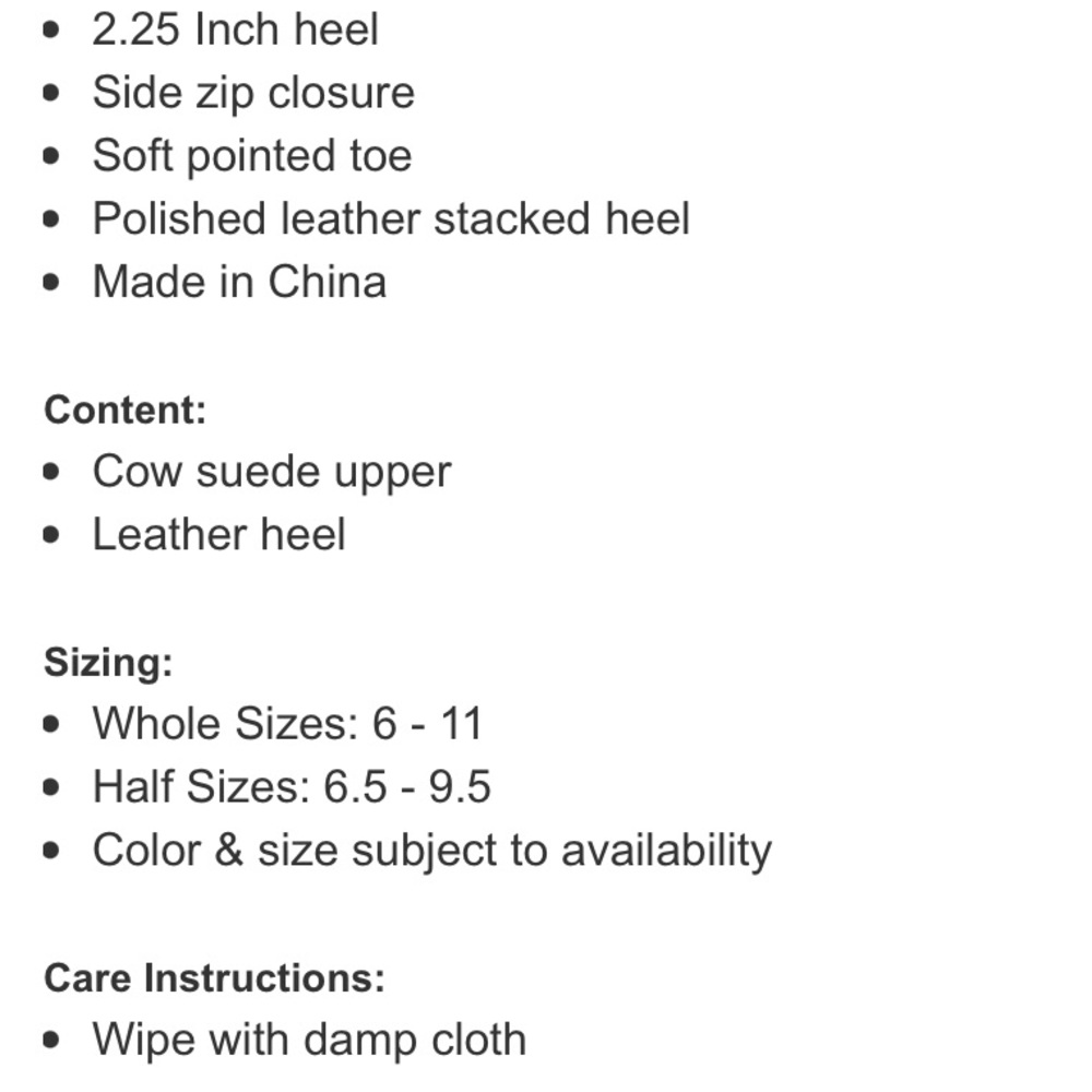 NEW Kensie Black Suede Heeled Bootie - Picture 6 of 14